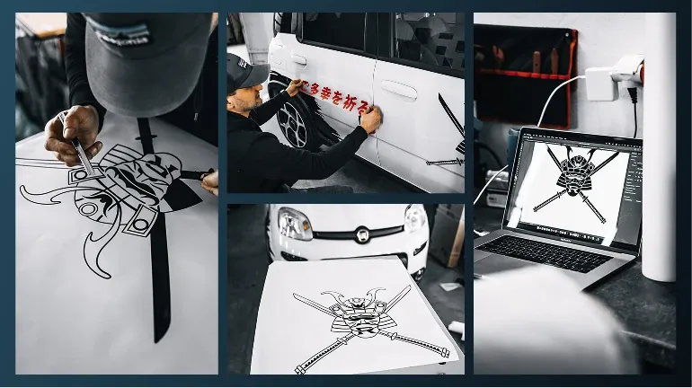 Auto-Impex — car wrap process
