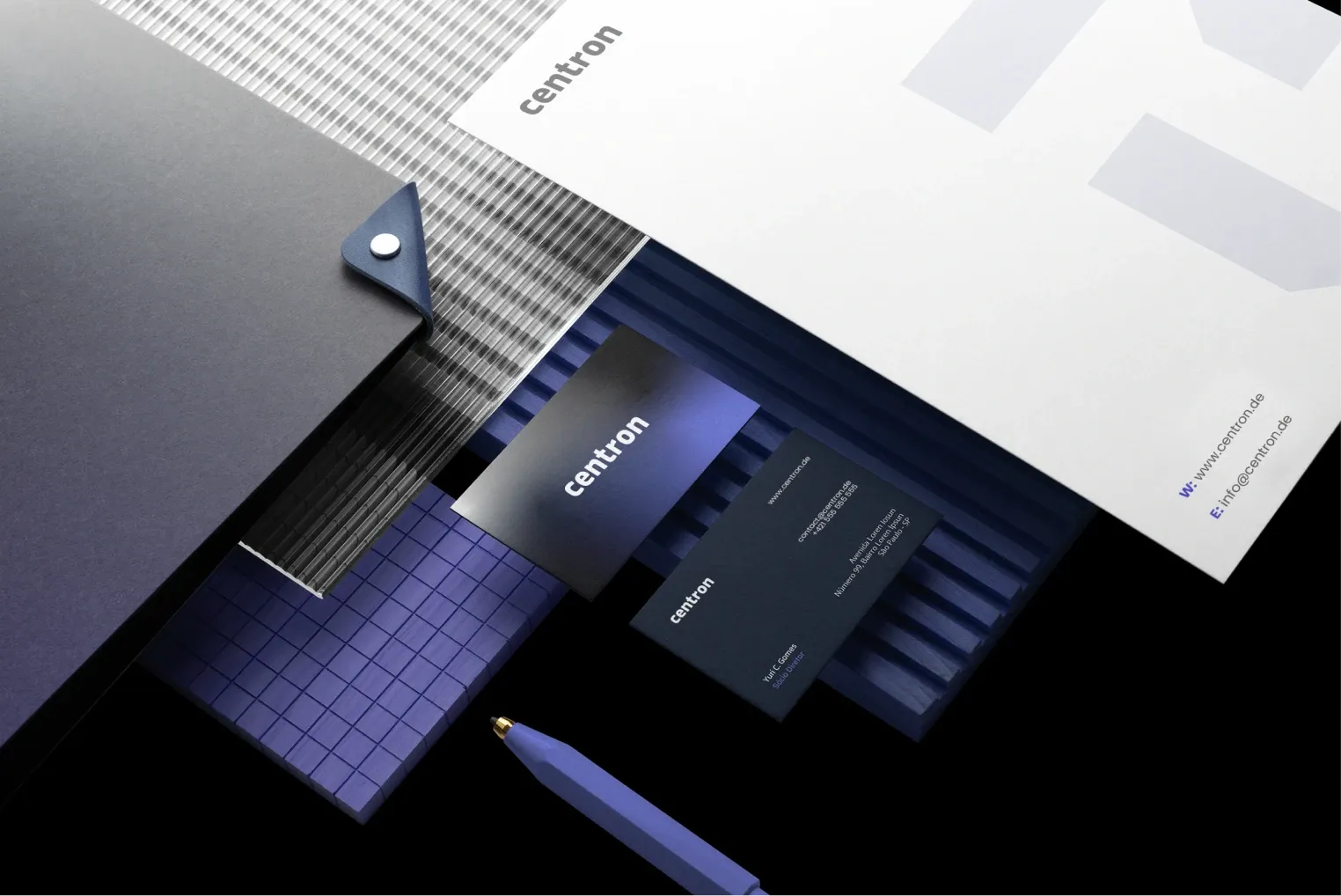 Centron — stationery
